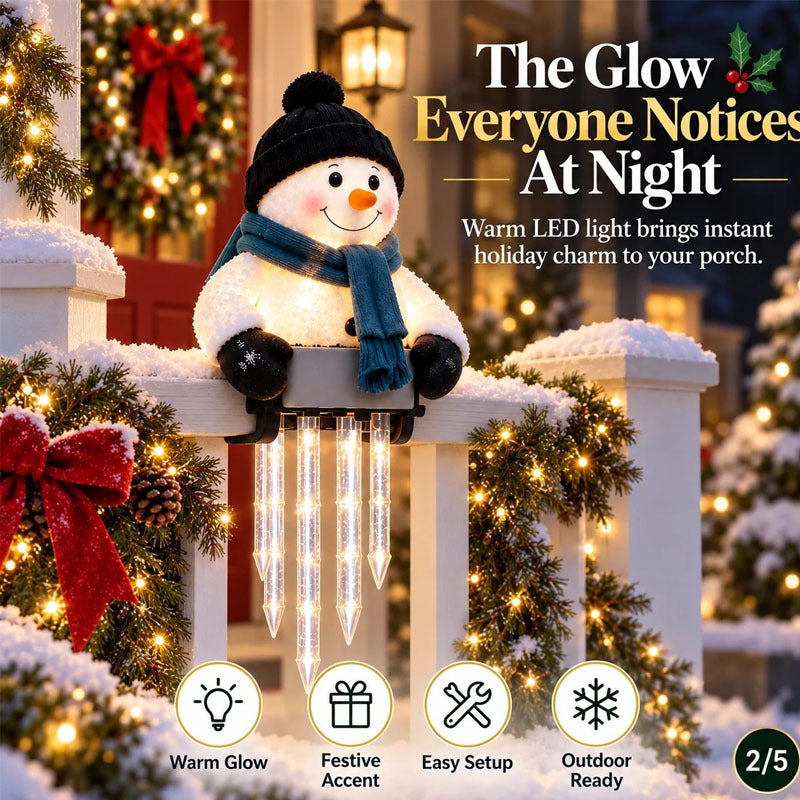 Battery-Operated Christmas Character Light Decor