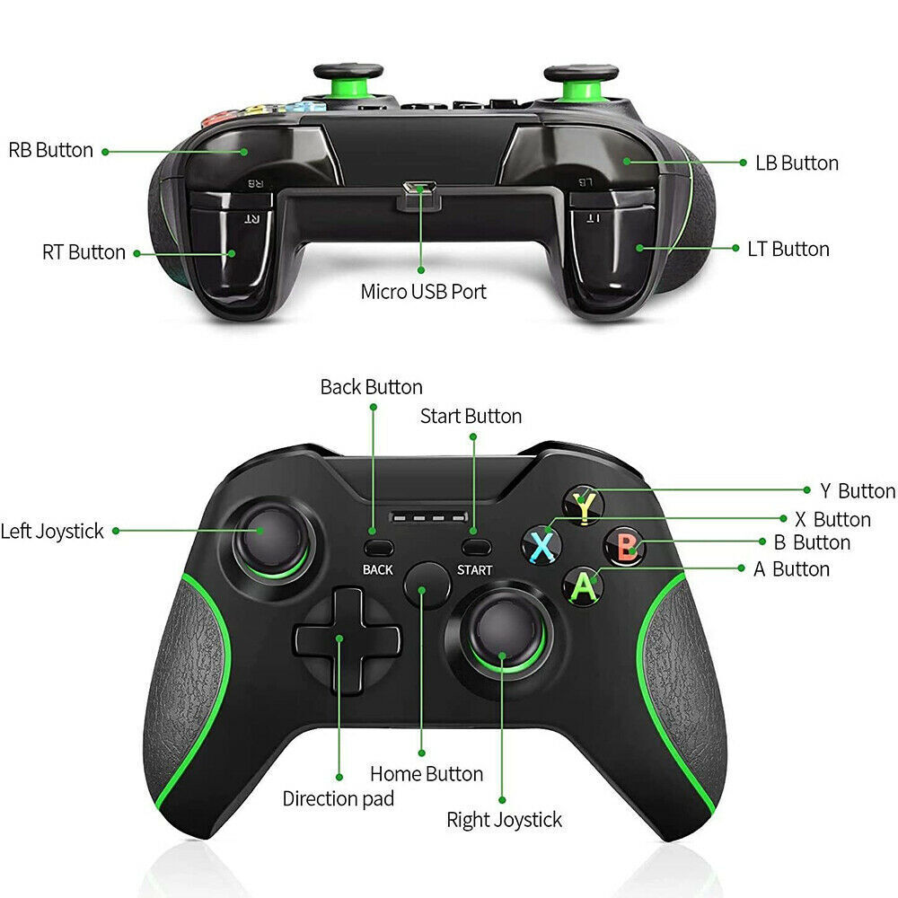 Wireless Controller for Xbox One & PC – 2.4GHz, Rechargeable
