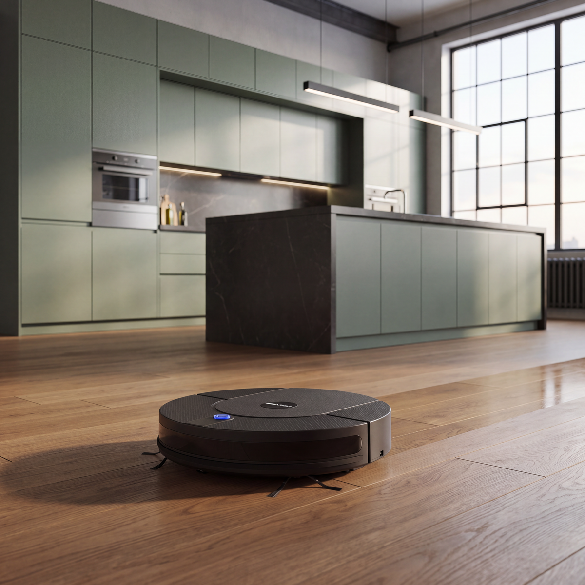 Smart Robot Vacuum — 3-in-1 Sweep, Vacuum & Mop, Self-Charging