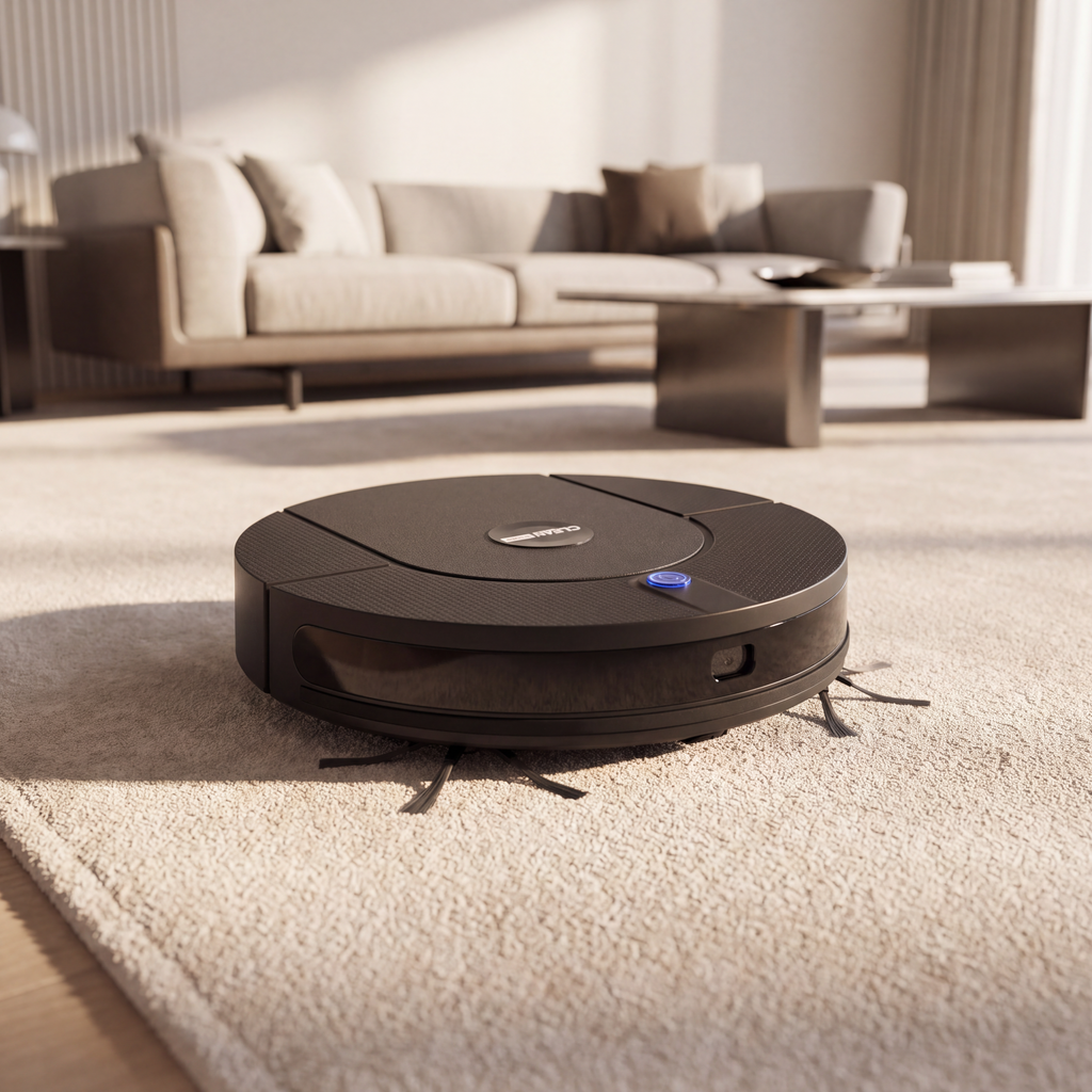 Smart Robot Vacuum — 3-in-1 Sweep, Vacuum & Mop, Self-Charging