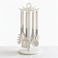 360° Rotating Kitchen Tool Organizer Stand