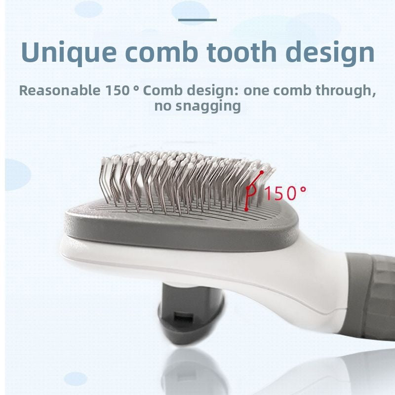 Oval Pet Grooming Comb for Dogs & Cats