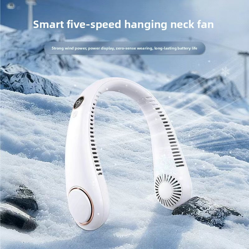 USB Rechargeable Hands-Free Neck Fan