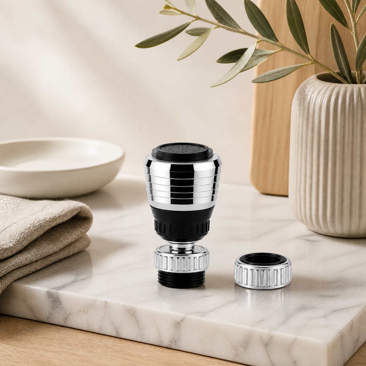 360° Faucet Aerator with 2 Spray Modes – Wat - studio