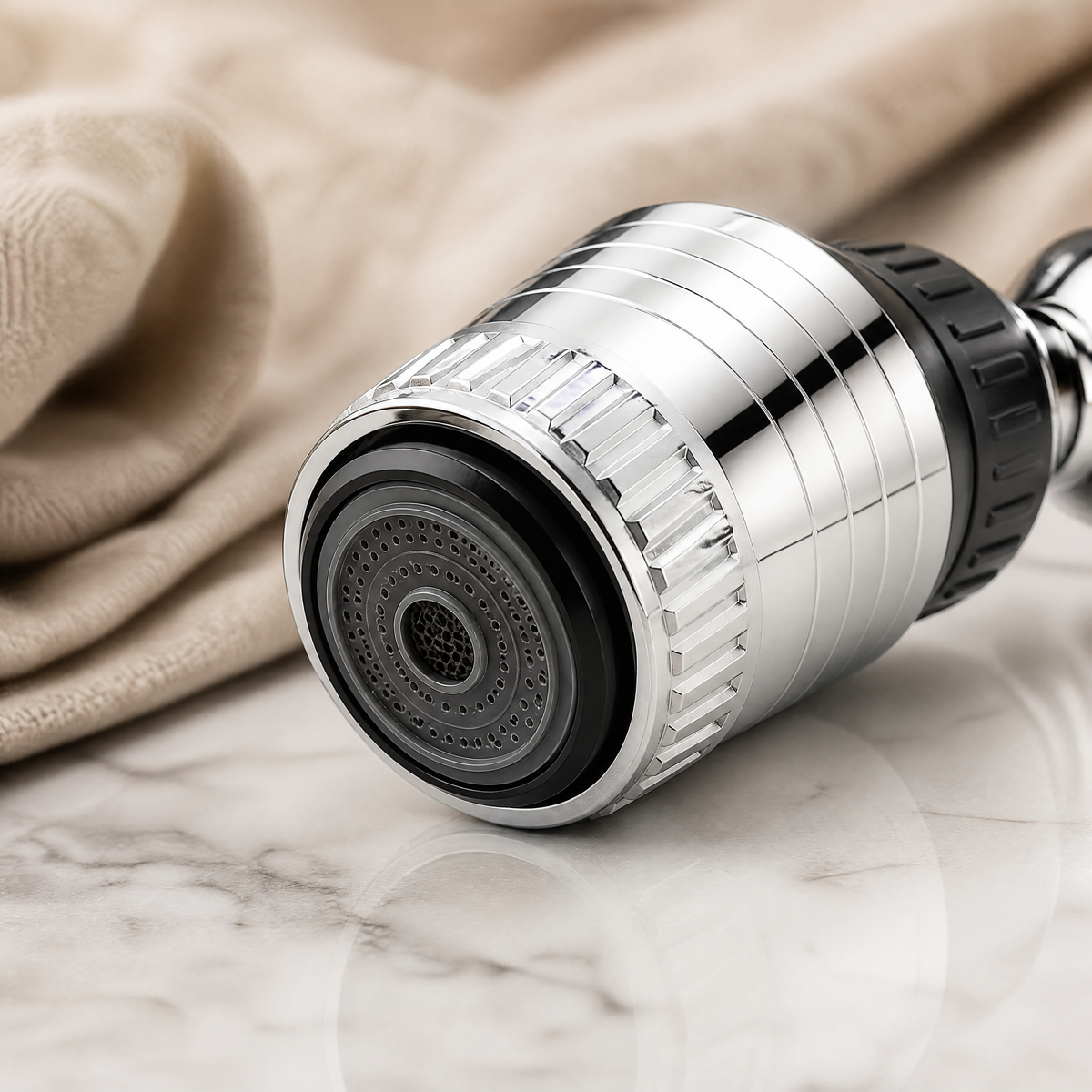 360° Faucet Aerator with 2 Spray Modes – Wat - detail