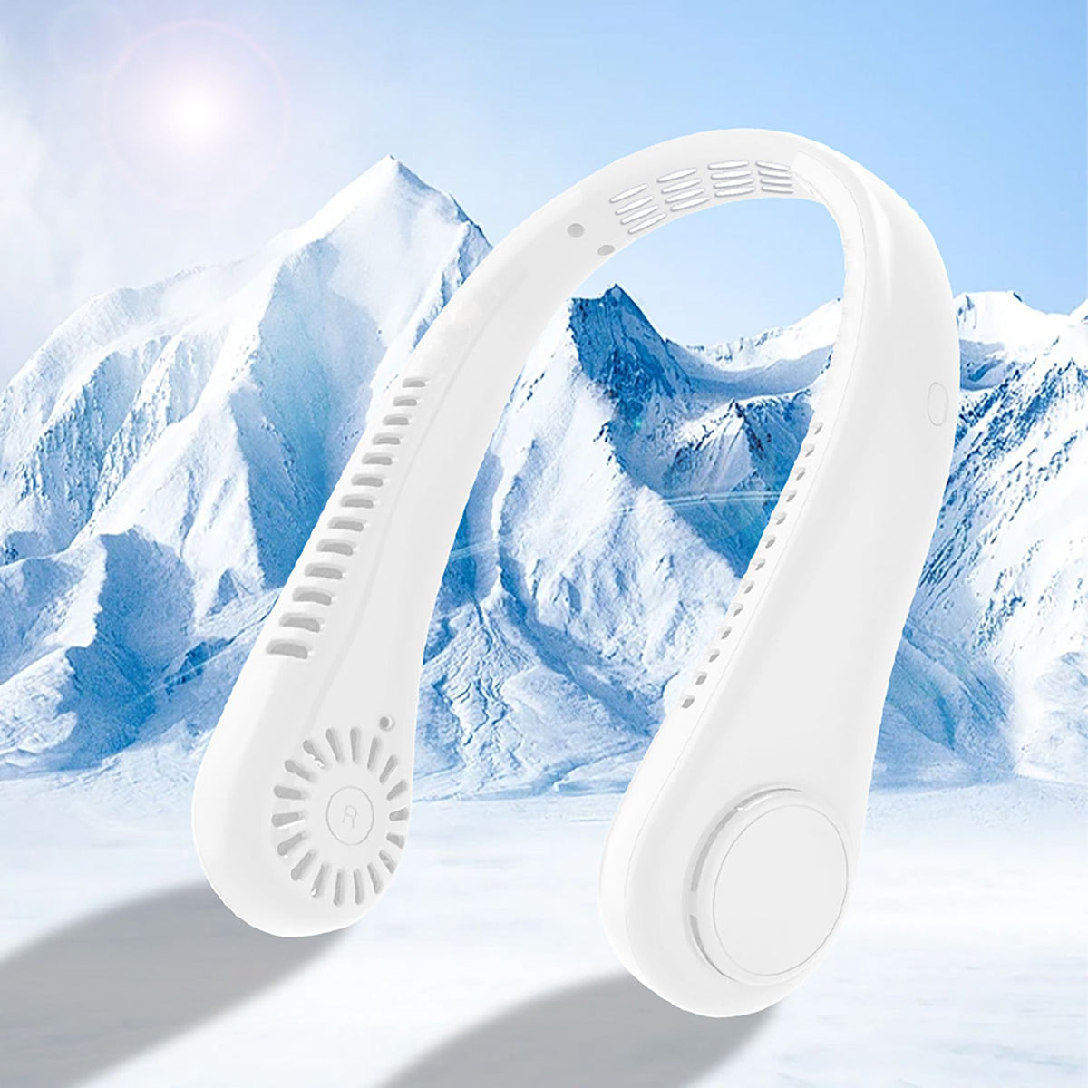 USB Rechargeable Hands-Free Neck Fan