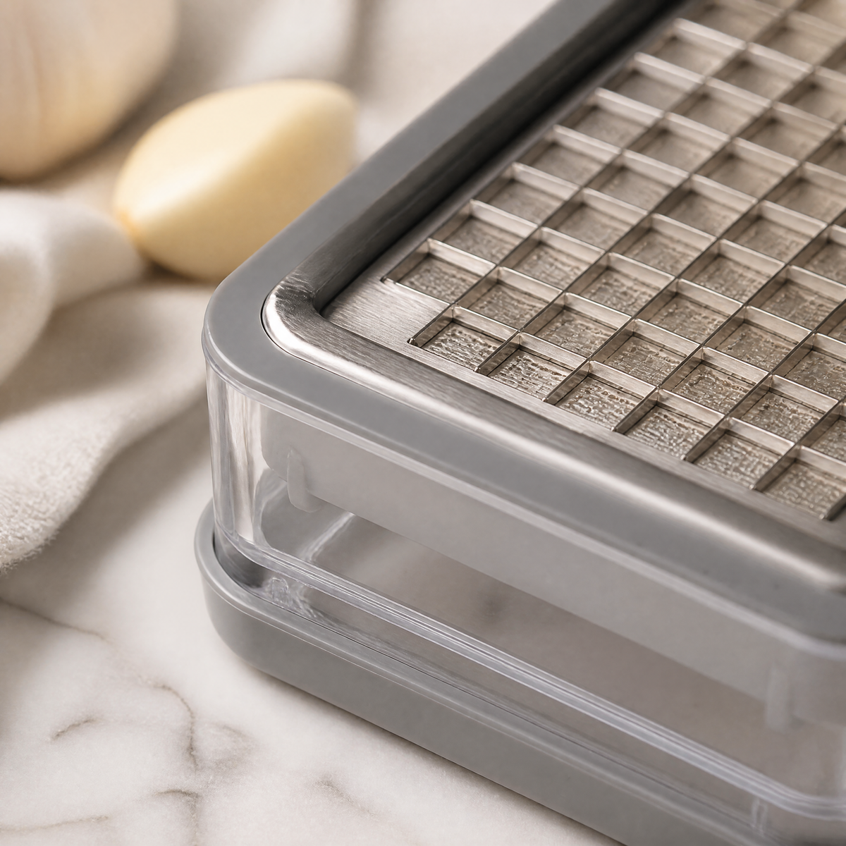 Manual Garlic Grater & Peeler - detail